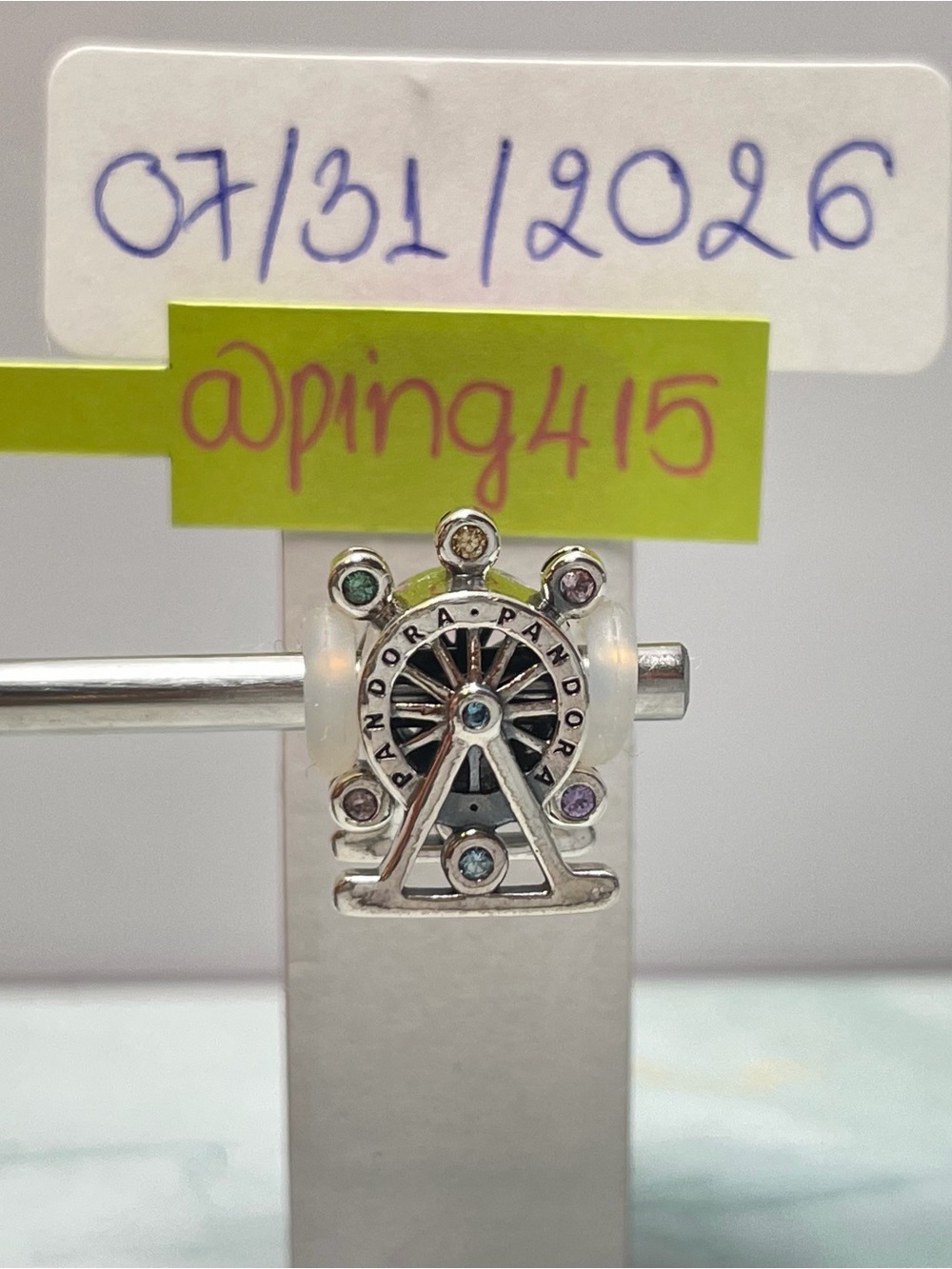 Pandora Ferris Wheel Charm